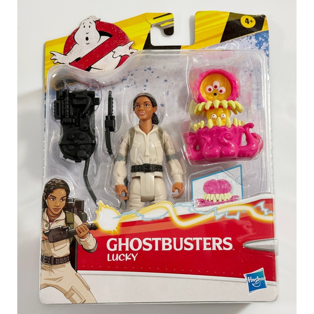 Hasbro Ghostbusters Lucky Action Figure Kids 5in‎ Tan Afterlife Ghost Fright